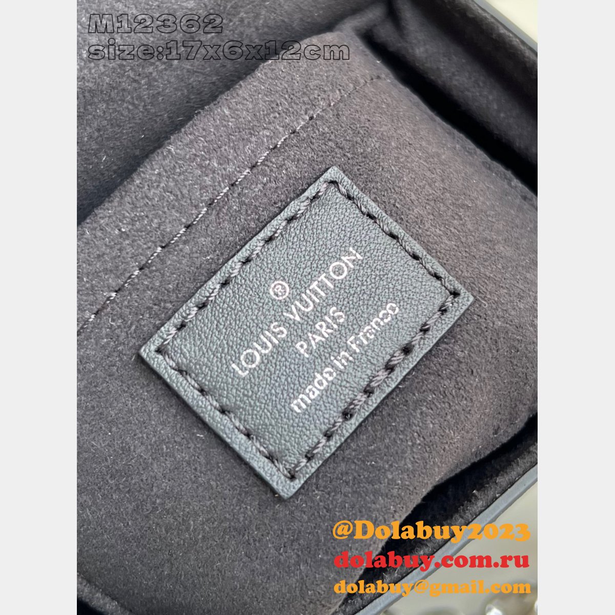Top Best M12362 Camera Box Vibe LV Duplicate Bag