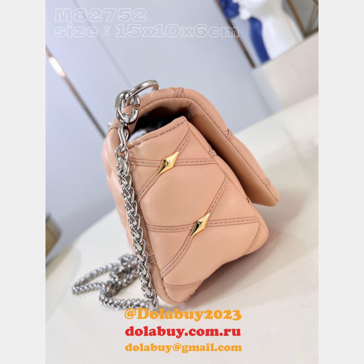 Pico GO-14 Malletage M82752/M23569 Louis Vuitton Replica Bag