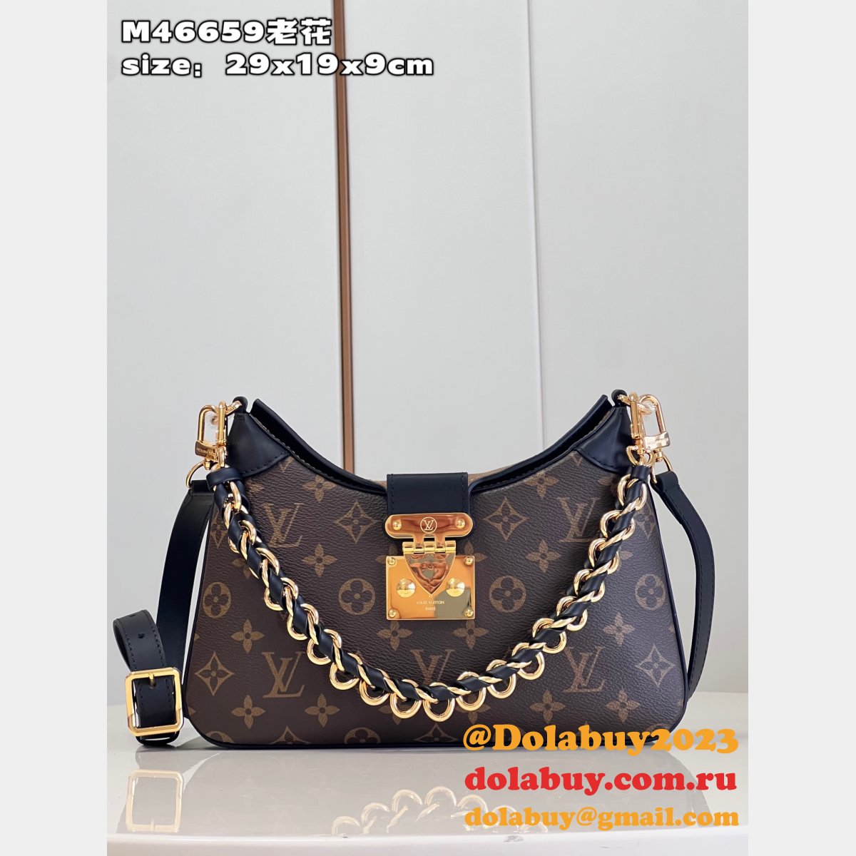 Twinny Louis Vuitton Replica M46659 Autres Toiles Monogram Bag