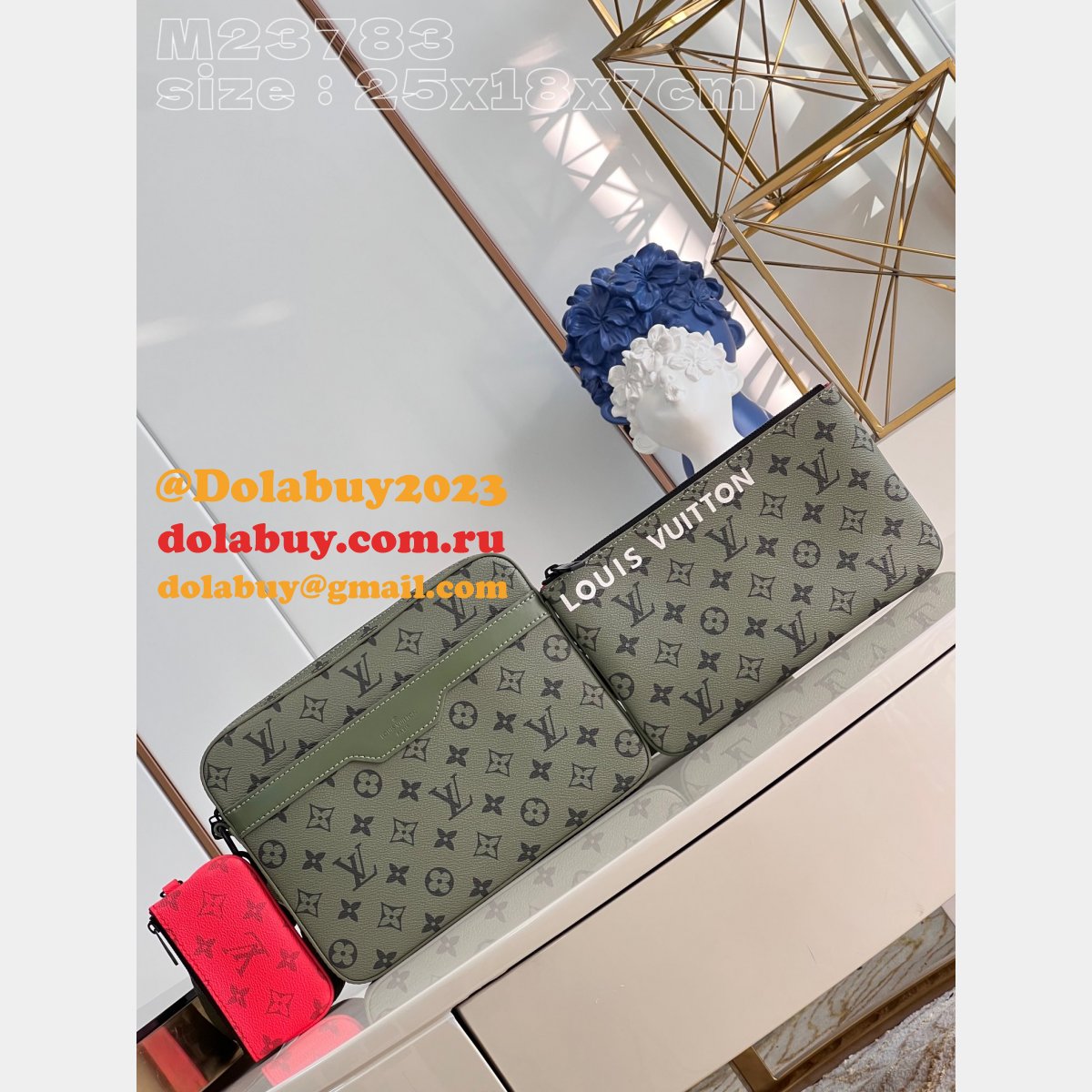 Trio Messenger Monogram M23783 Men Replica Louis Vuitton Bag