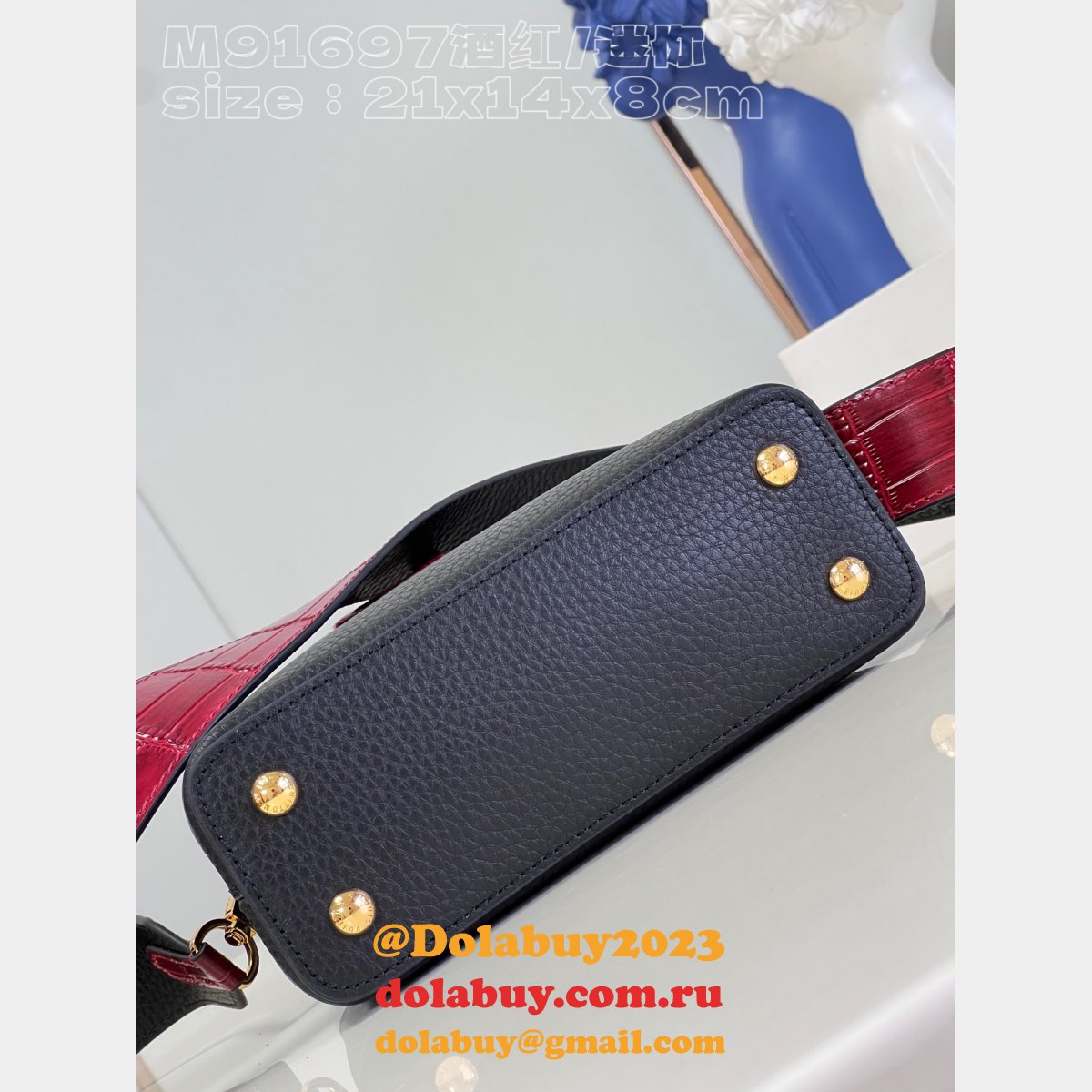 7 Star REPLICAS LOUIS VUITTON HIGH QUALITY M91697 CAPUCINES BAG