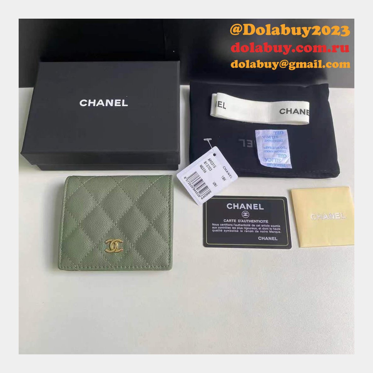 Top Quality CC Short folding wallet 0315