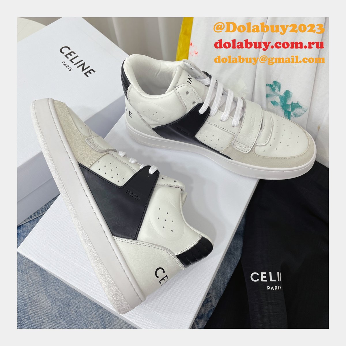 Top Quality Celine Replica Sneakers TUP Sale Store