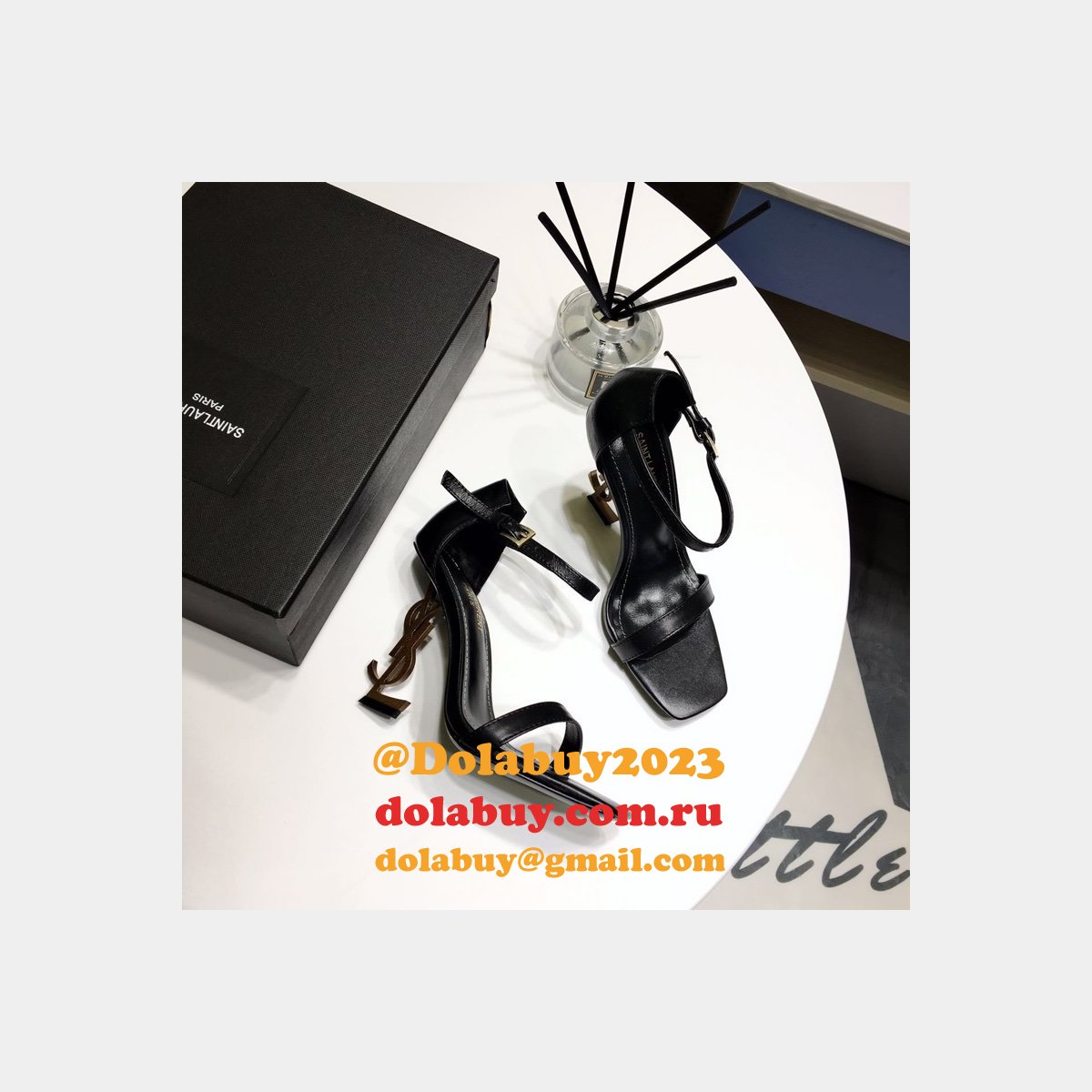Saint Laurent High Heel Sandals 010