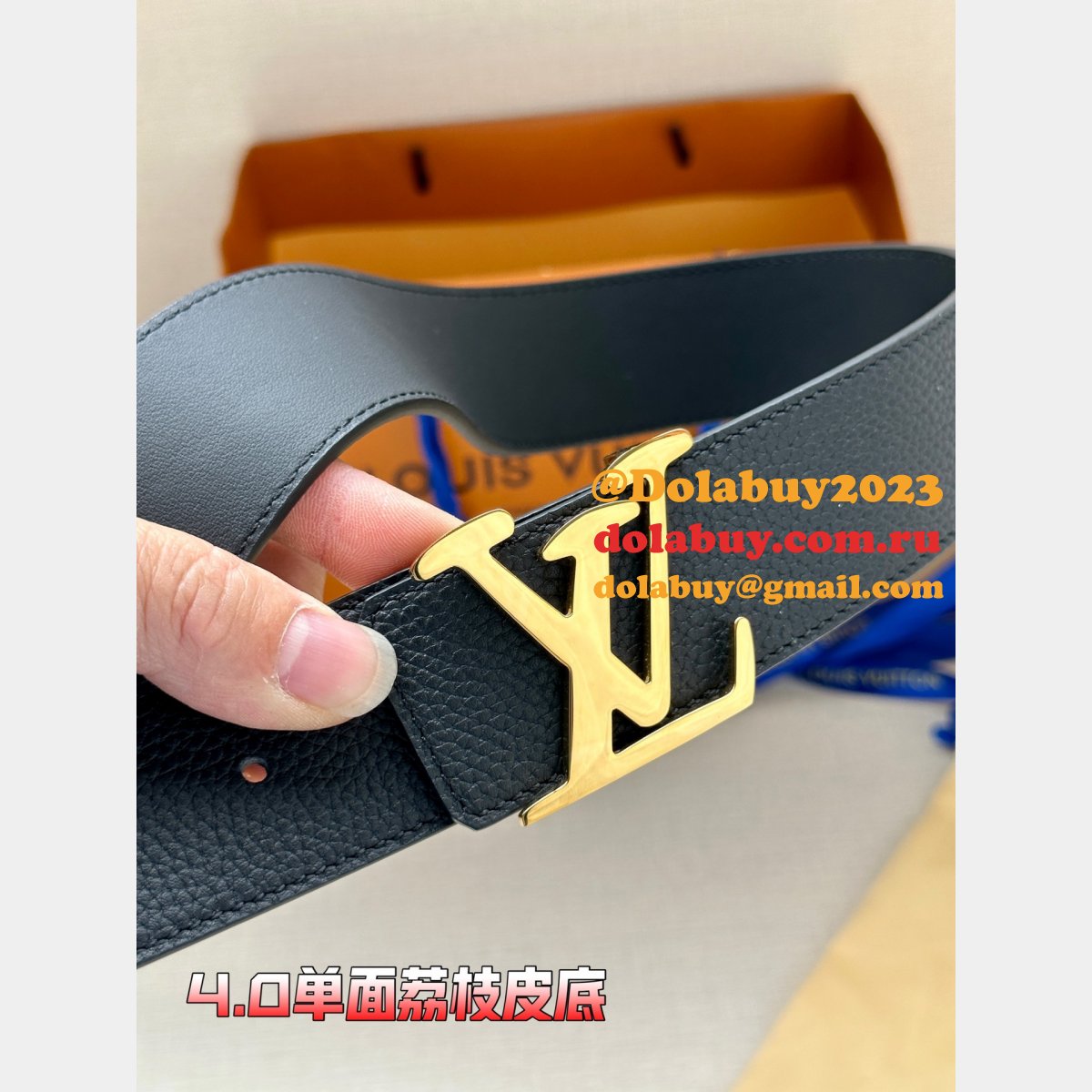 Replica Top Quality LOUIS VUITTON BELT 40MM