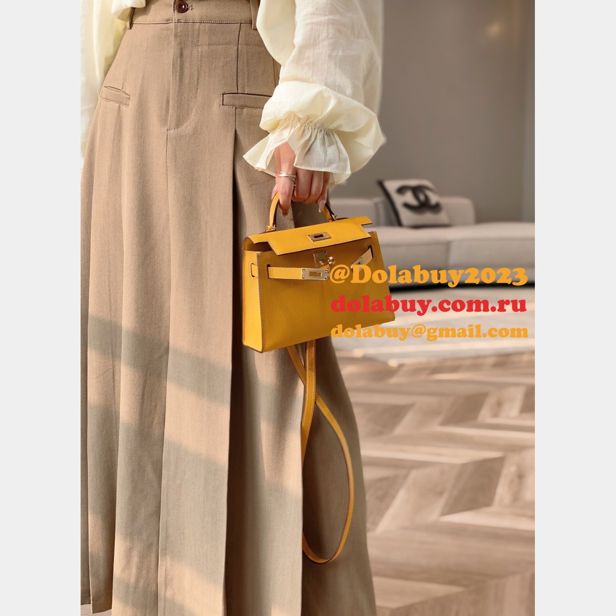 Buy Designer Best Replica Hermes Kelly 19CM Mini Bags Online