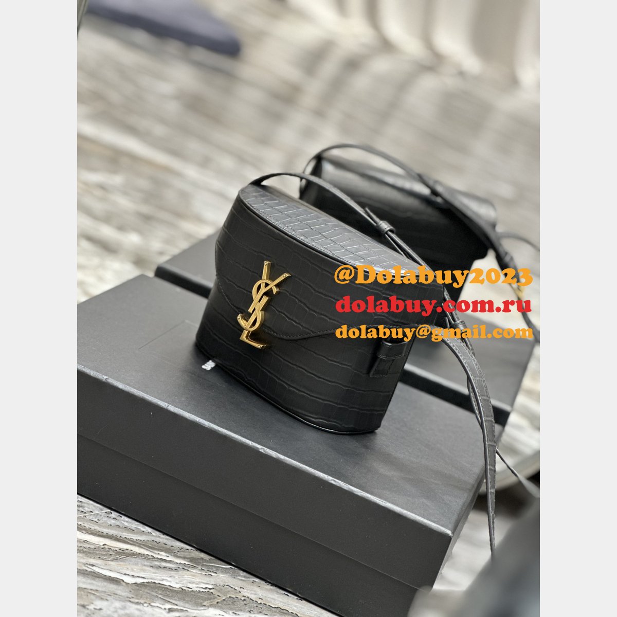 YSL Designer Replica 710080 High Quality Paris June Boite Bag