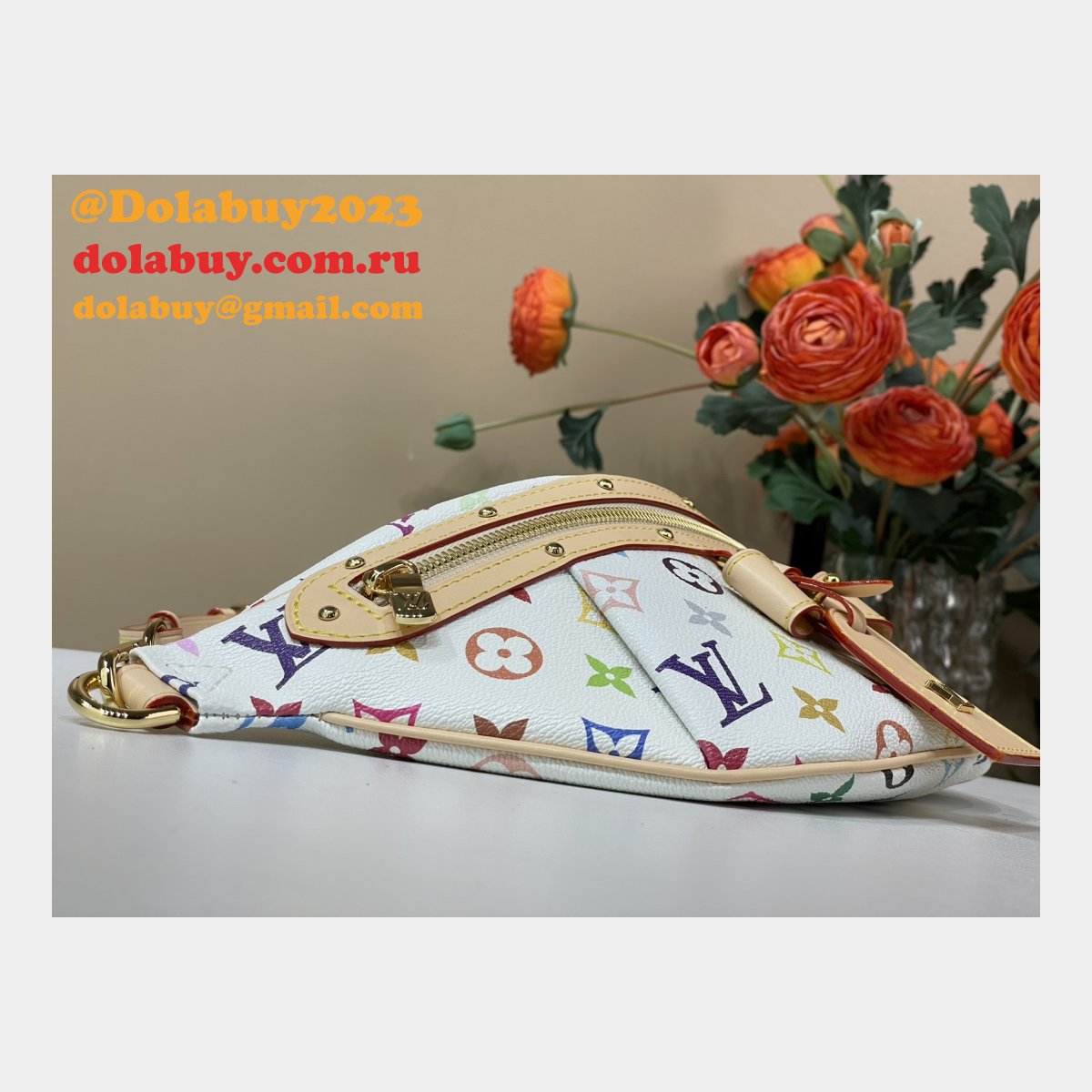 Louis Vuitton LV x TM High Rise Canvas Copy M13660 Women Bag