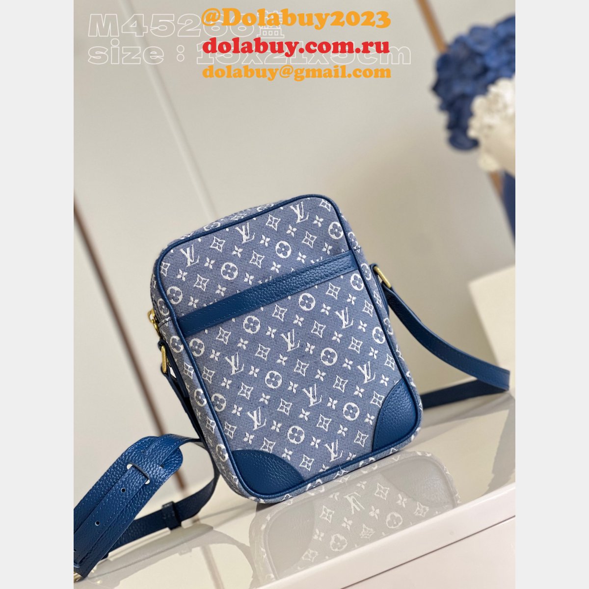 Luxury Louis Vuitton M45266 Danube Shoulder Replica Bag