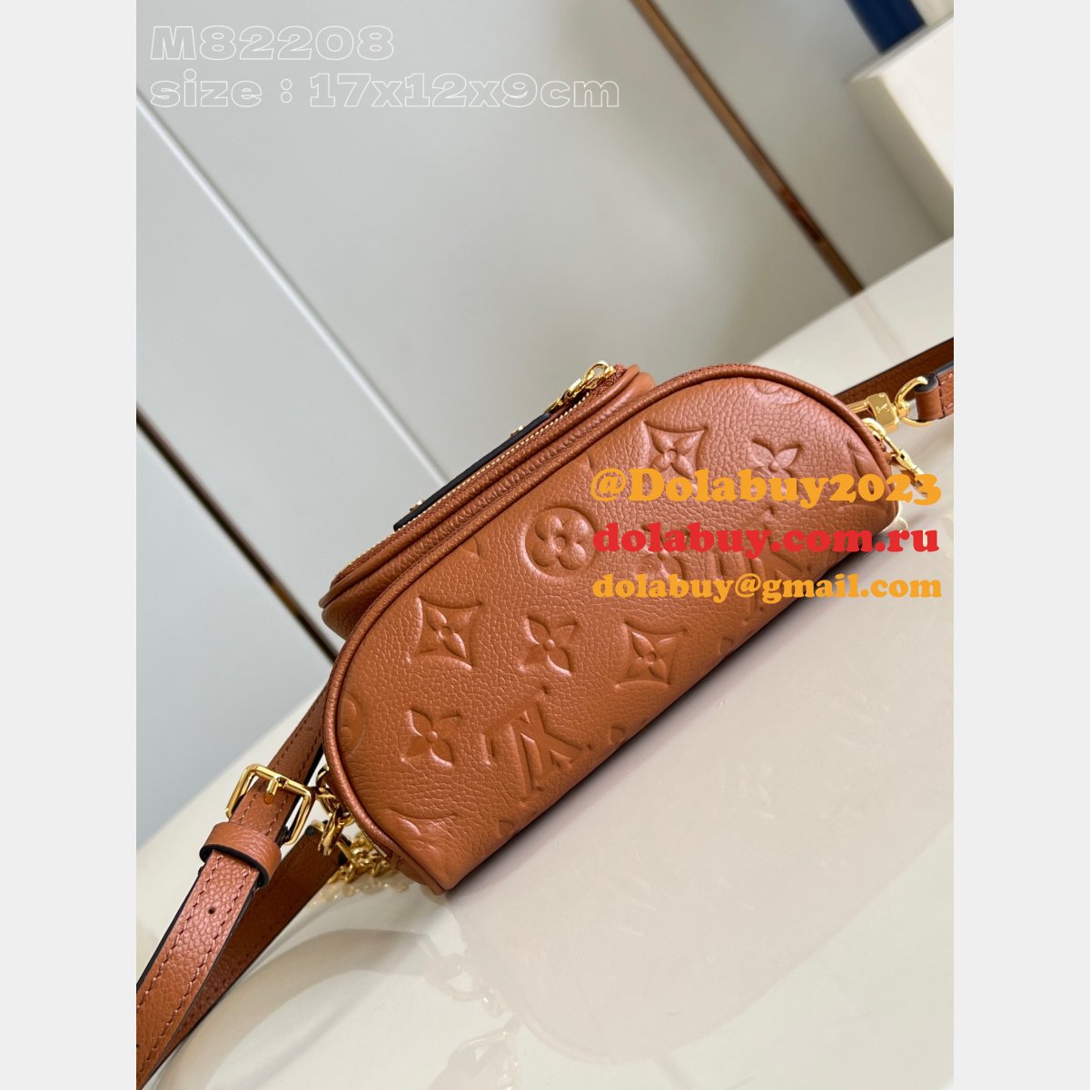 Designer M82208 Louis Vuitton Duplicate Bumbag Monogram Empreinte Bag