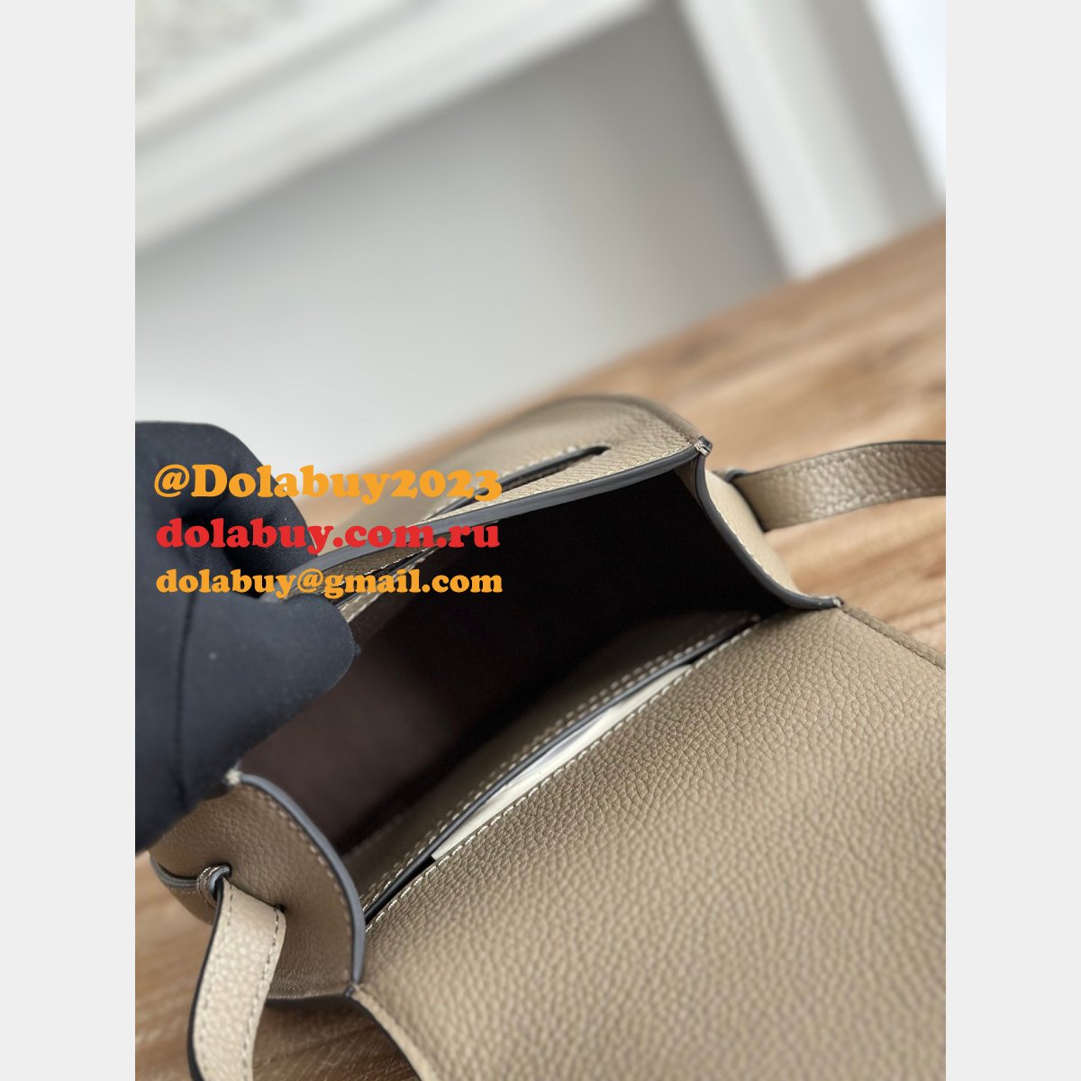 Top Quality Luxury Chloe Marcie Cowhide Handbag