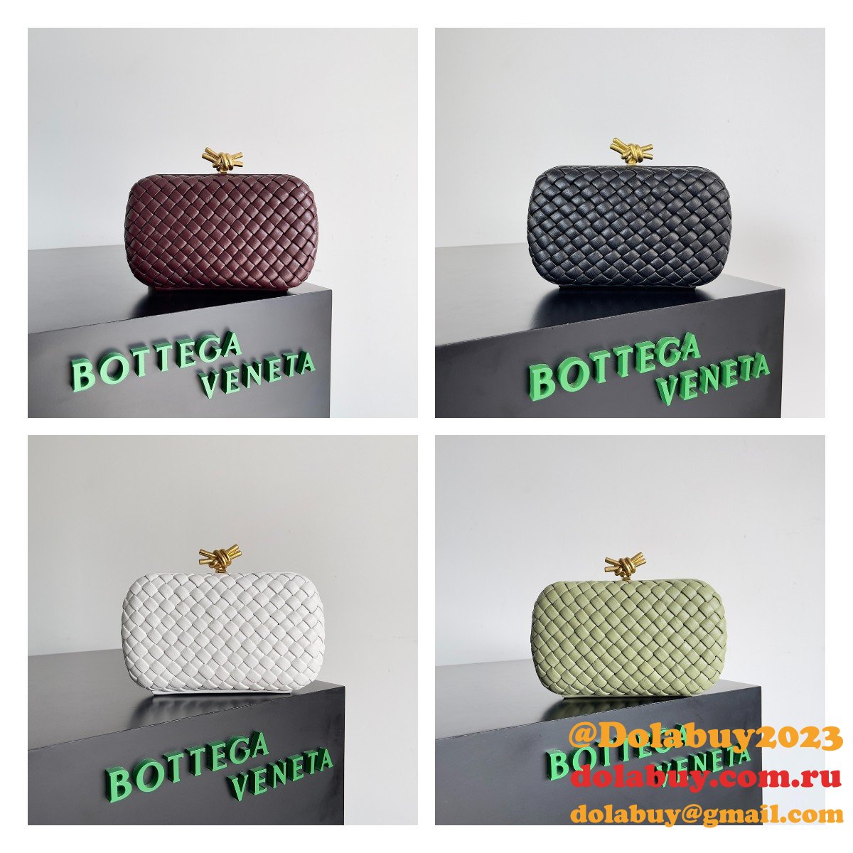 top quality b0tte*a Ven*ta bv knot clutch