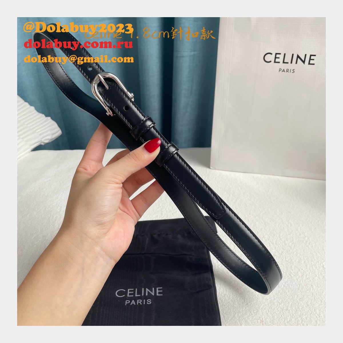 Replica Celine Inspired 18/25MM Top Quality Belt