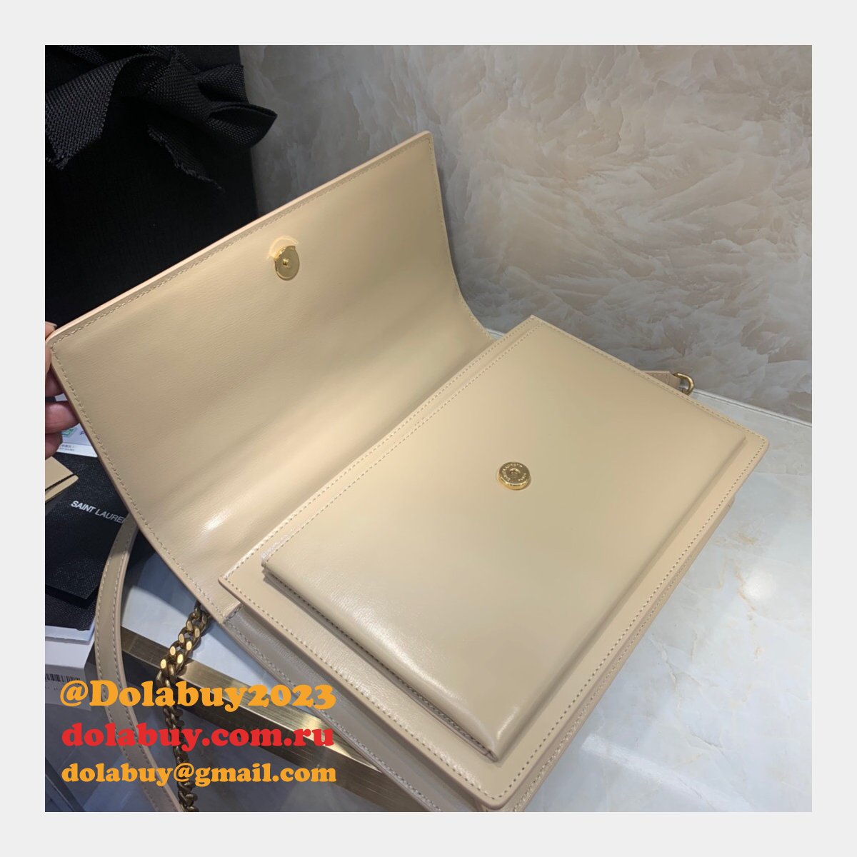 Buy Replica Saint Laurent YSL Sunset Shoulder 25cm Bag