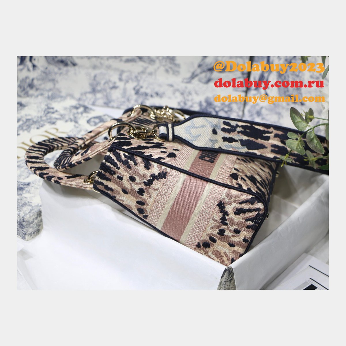 Replica Christian Dior Lady Bag 24cm Cannage