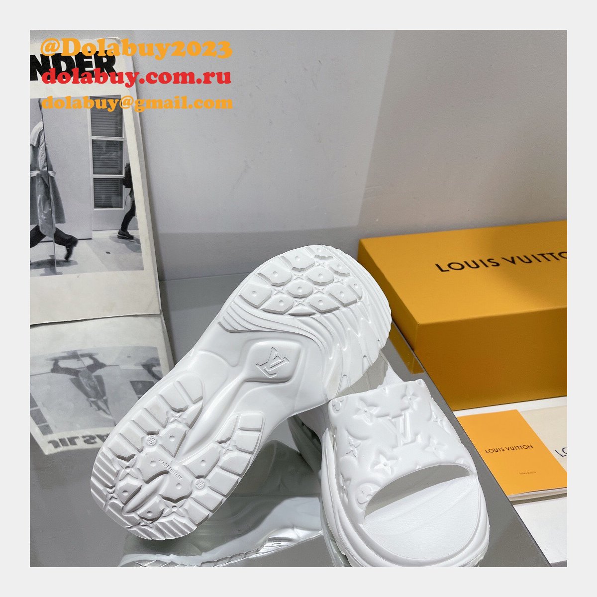 The Best Quality Waterfront Replica Louis Vuitton Shoes