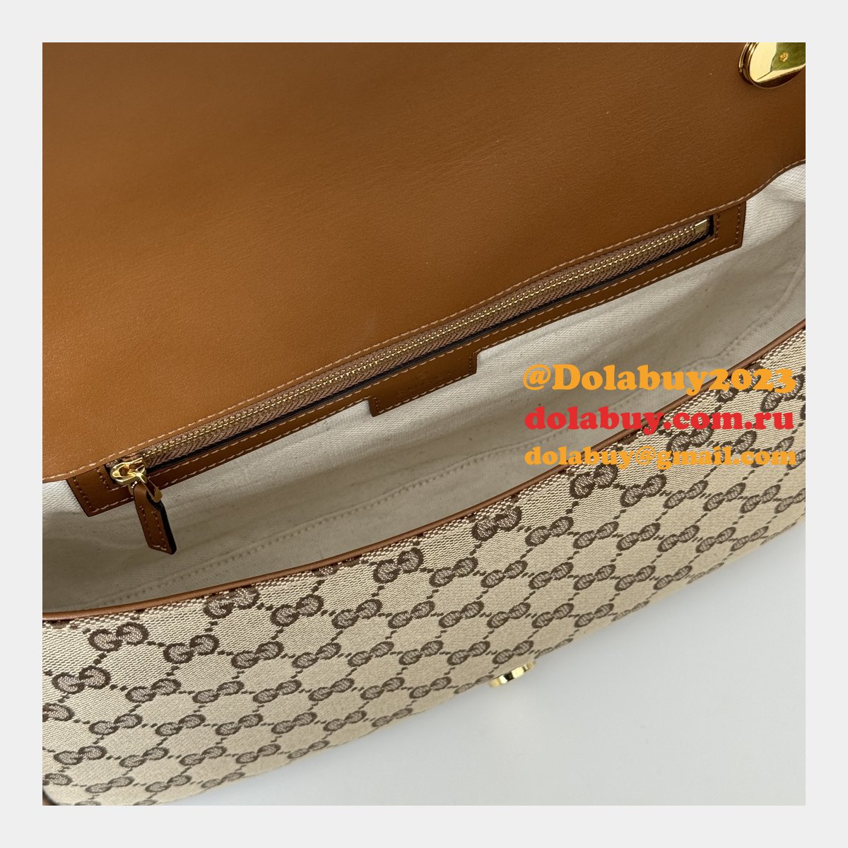 G*u*i blondie shoulder top handle 1:1 mirror 815716 bag