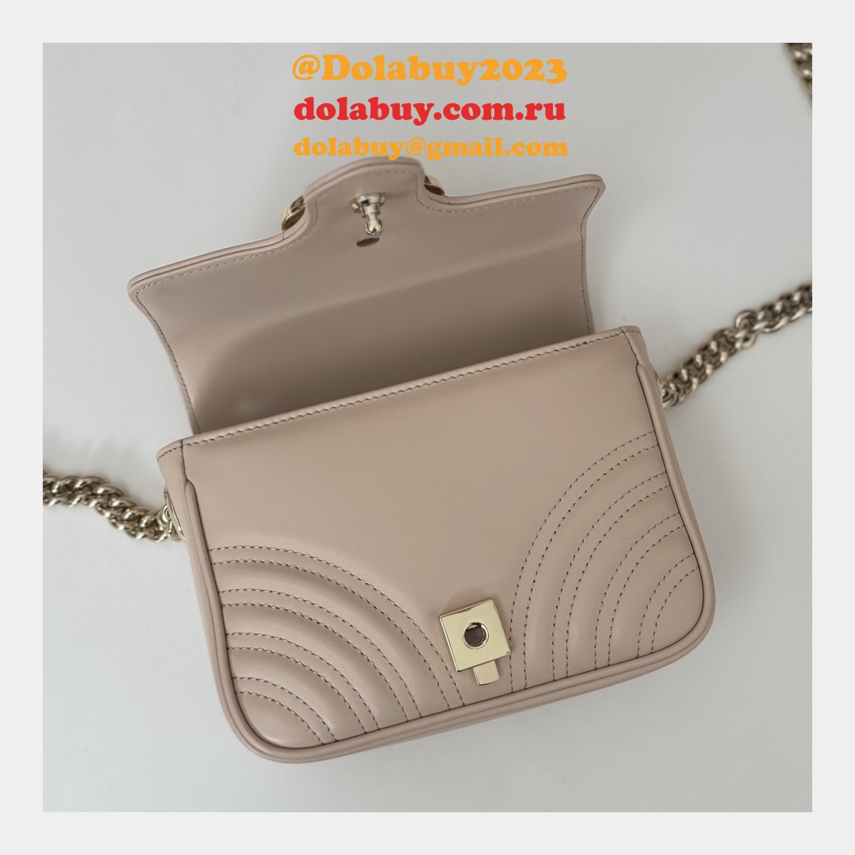 G*u*i luxury 1:1 gg marmont 811238 copy bags
