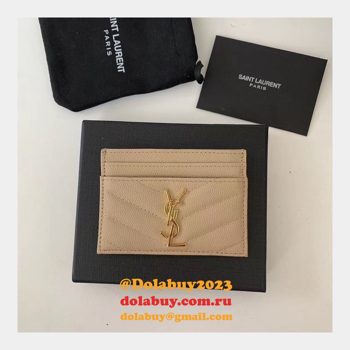 Top Quality Saint Laurent Wallets & Cardholders
