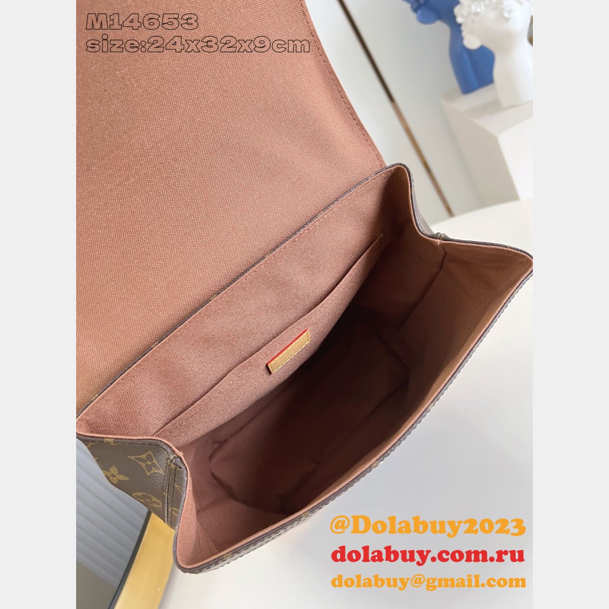 Louis Vuitton High Quality M14653 Backpack Bold Noir Bag