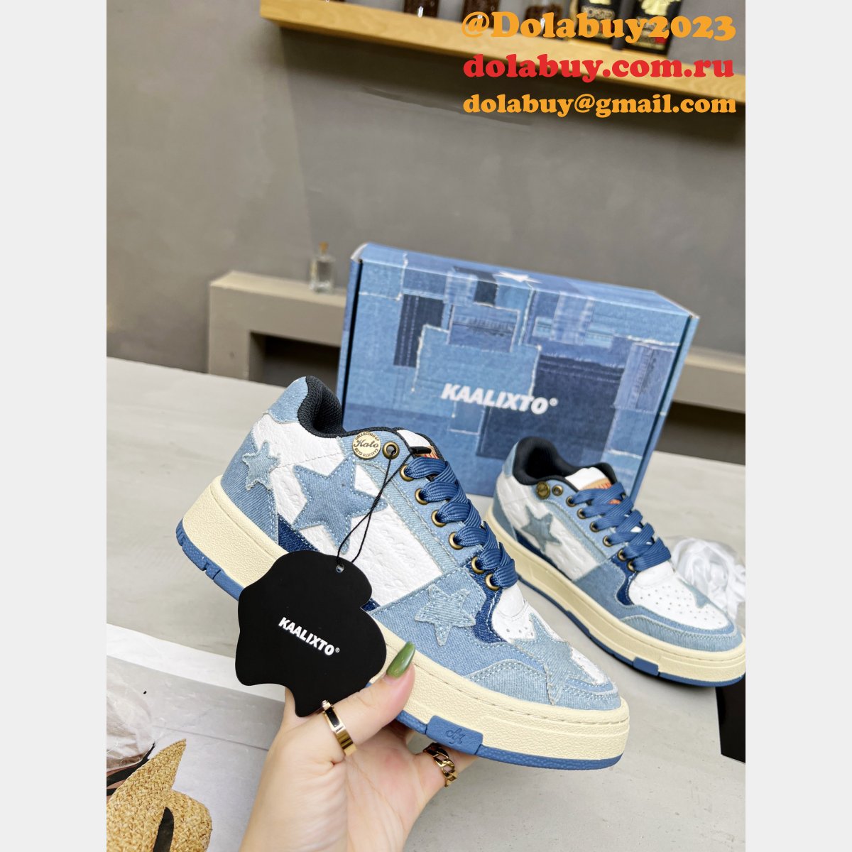 High-Quality Kaalixto Replica Sneakers Shoes Website Dolabuy