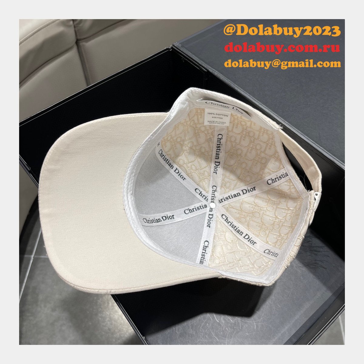 Wholesale Dior Replica AAA+ Hats Caps Outlet