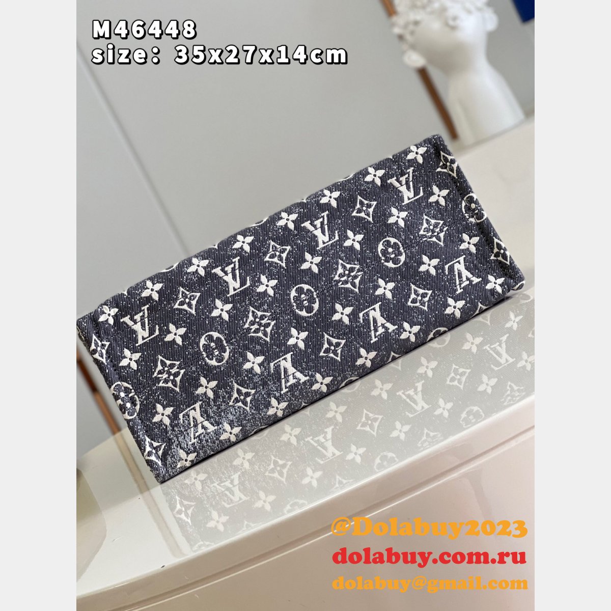 Luxury Louis Vuitton Fake OnTheGo Monogram M46448 Autres Toiles  Bag
