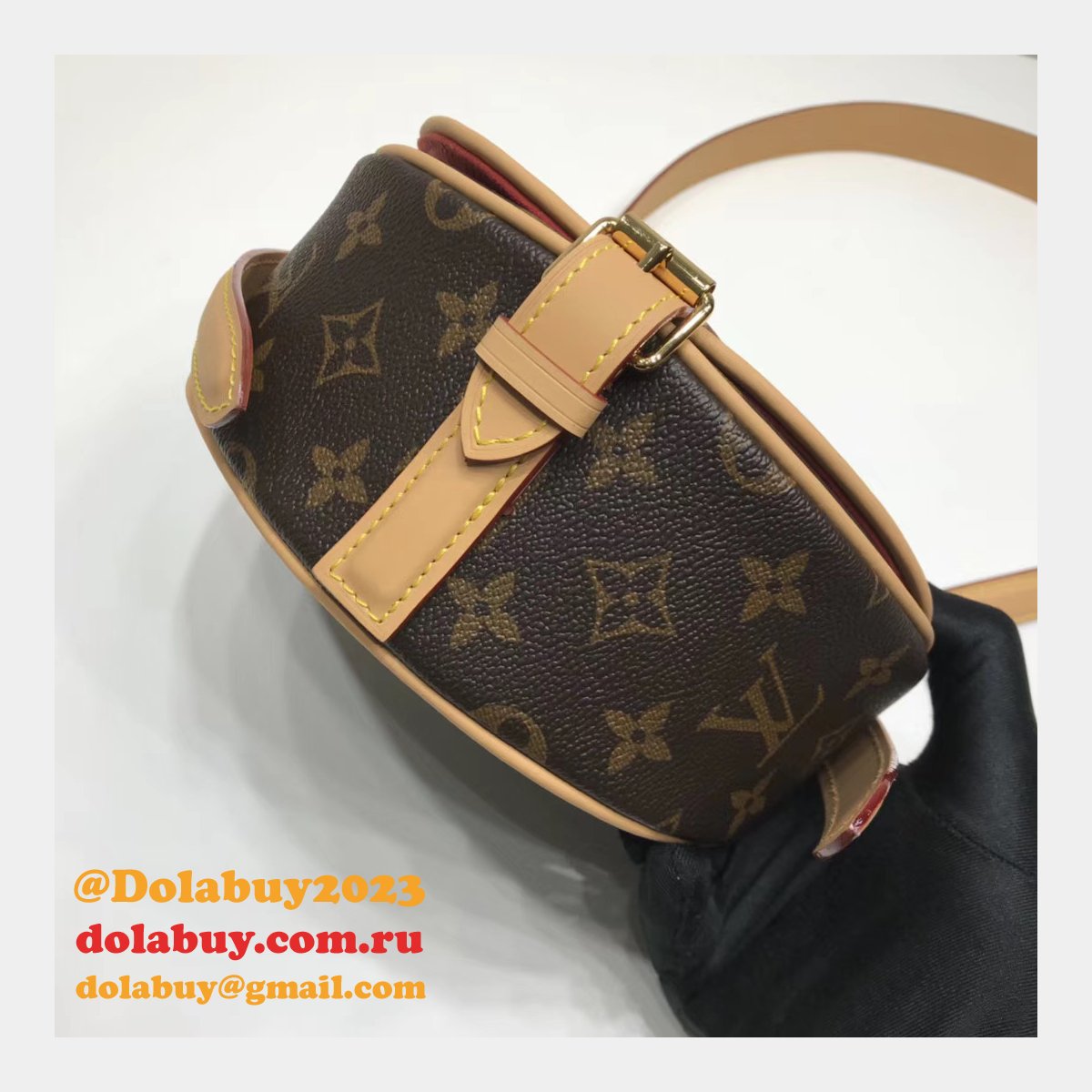 Louis Vuitton Replica Tambourin Monogram Canvas M44860 Bag