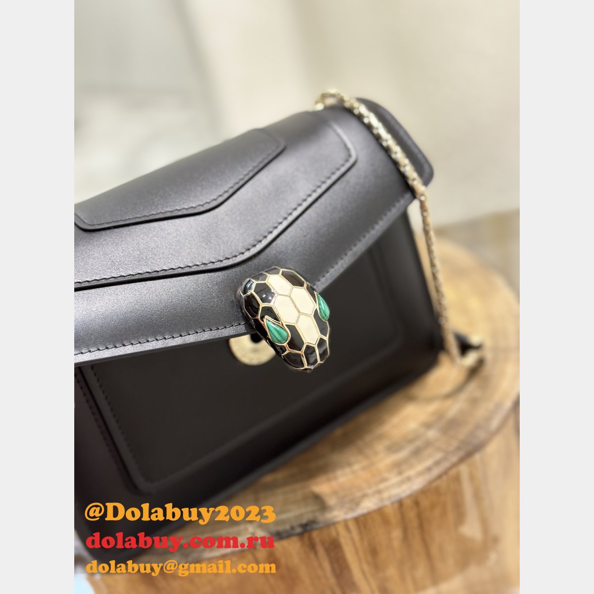 Duplicate BVLGARI SERPENTI FOREVER Crossbody Bags 289676