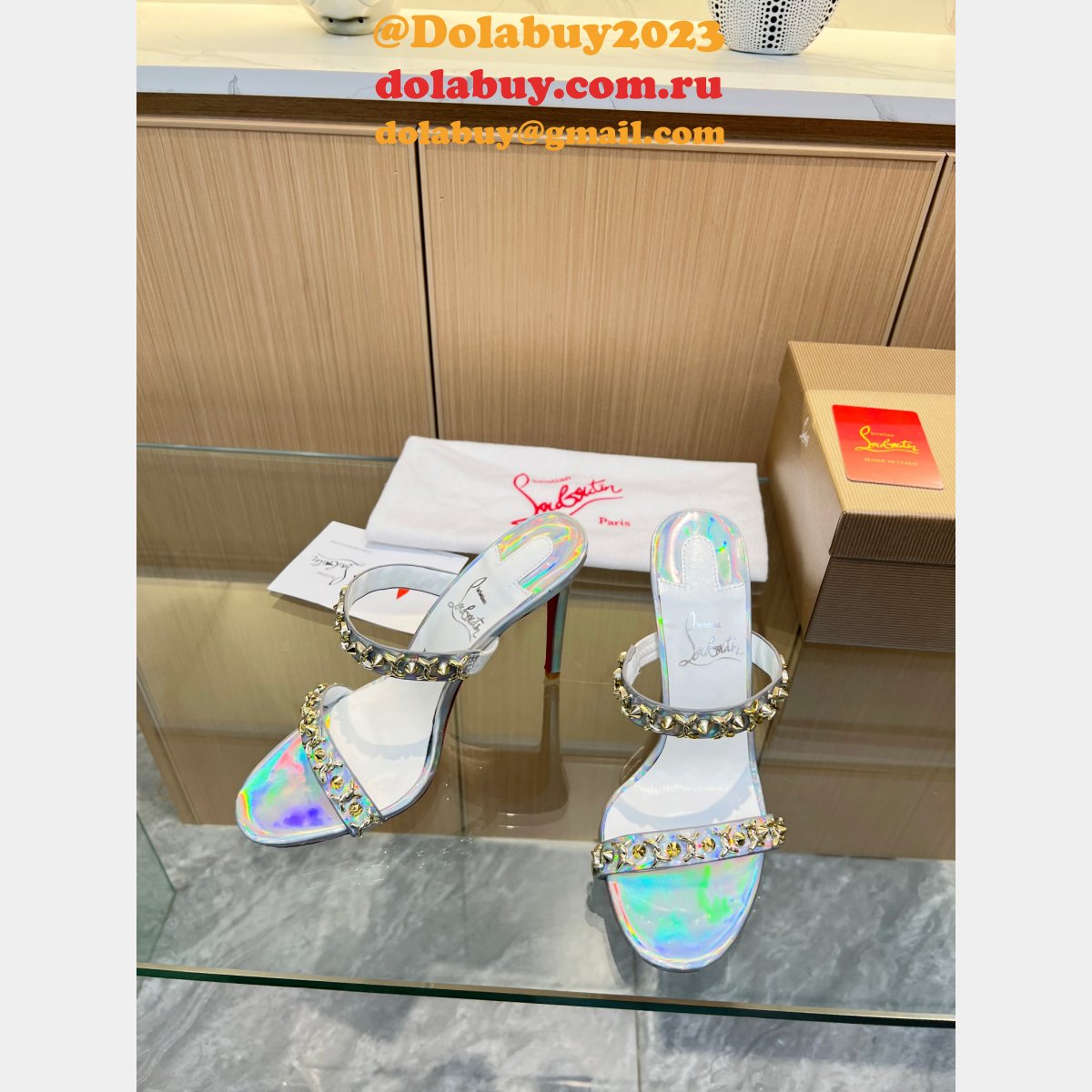 Top Quality 7 Star Christian Louboutin JUST QUEEN High HEEL