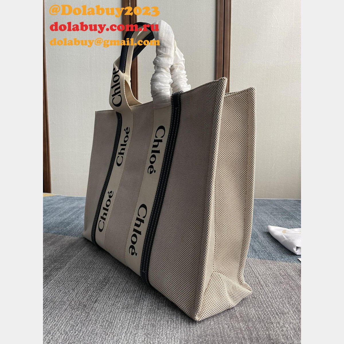 First Class Designer Best Chloe Woody Fashion Tote Bag 45CM