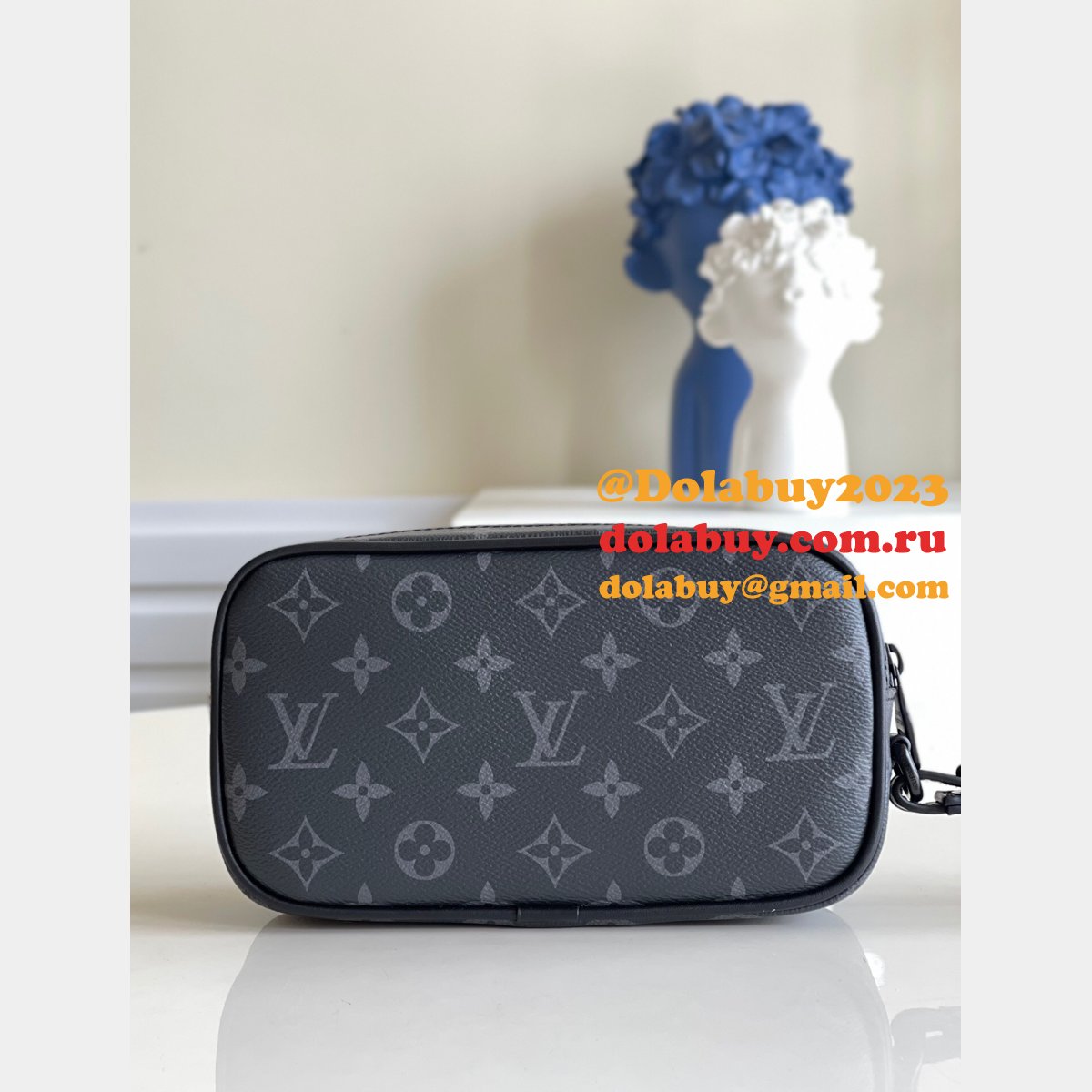 Luxury Louis Vuitton Replica M44482/M44458 Monogram Pochette Volga Bags