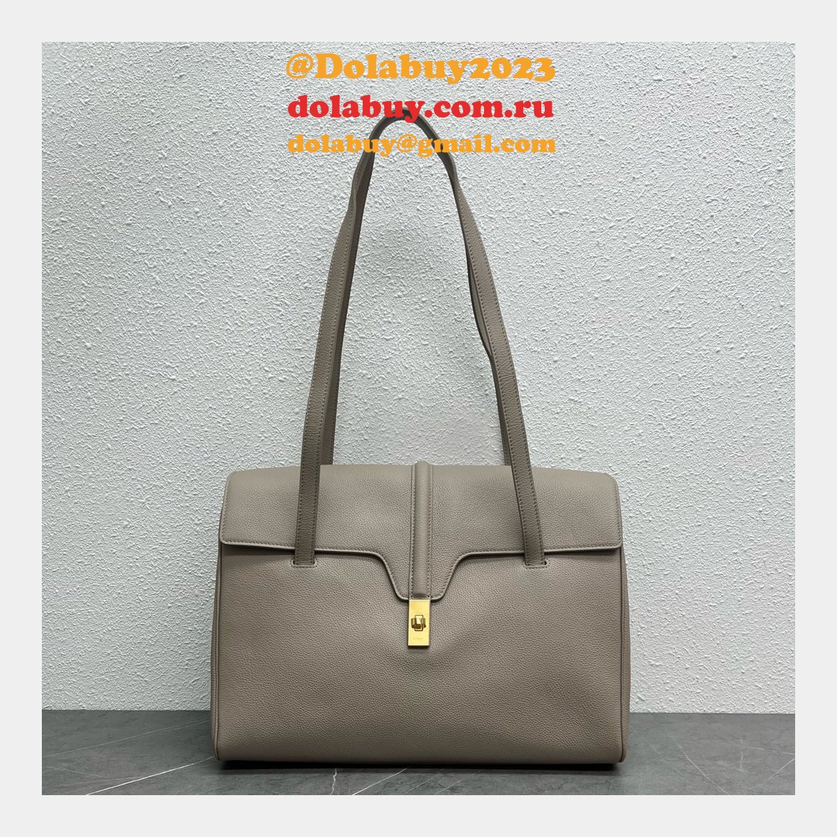 Best Replica CELINE SOFT 16 Office togo leather handbag