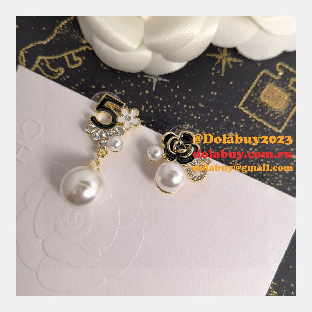 Top Quality CC earings new style 2024
