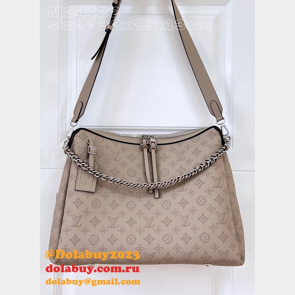 Hand It All MM Mahina M24133/M24132 Designers Louis Vuitton Fake Bag