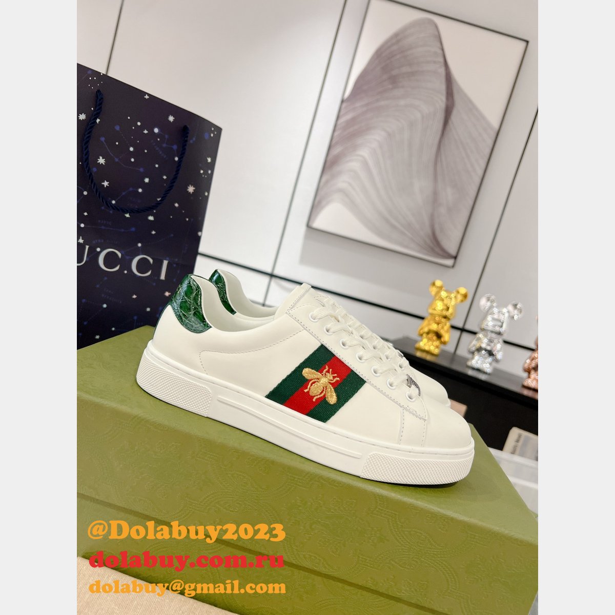 replica best quality ace G*u*i sneakers uk shoes