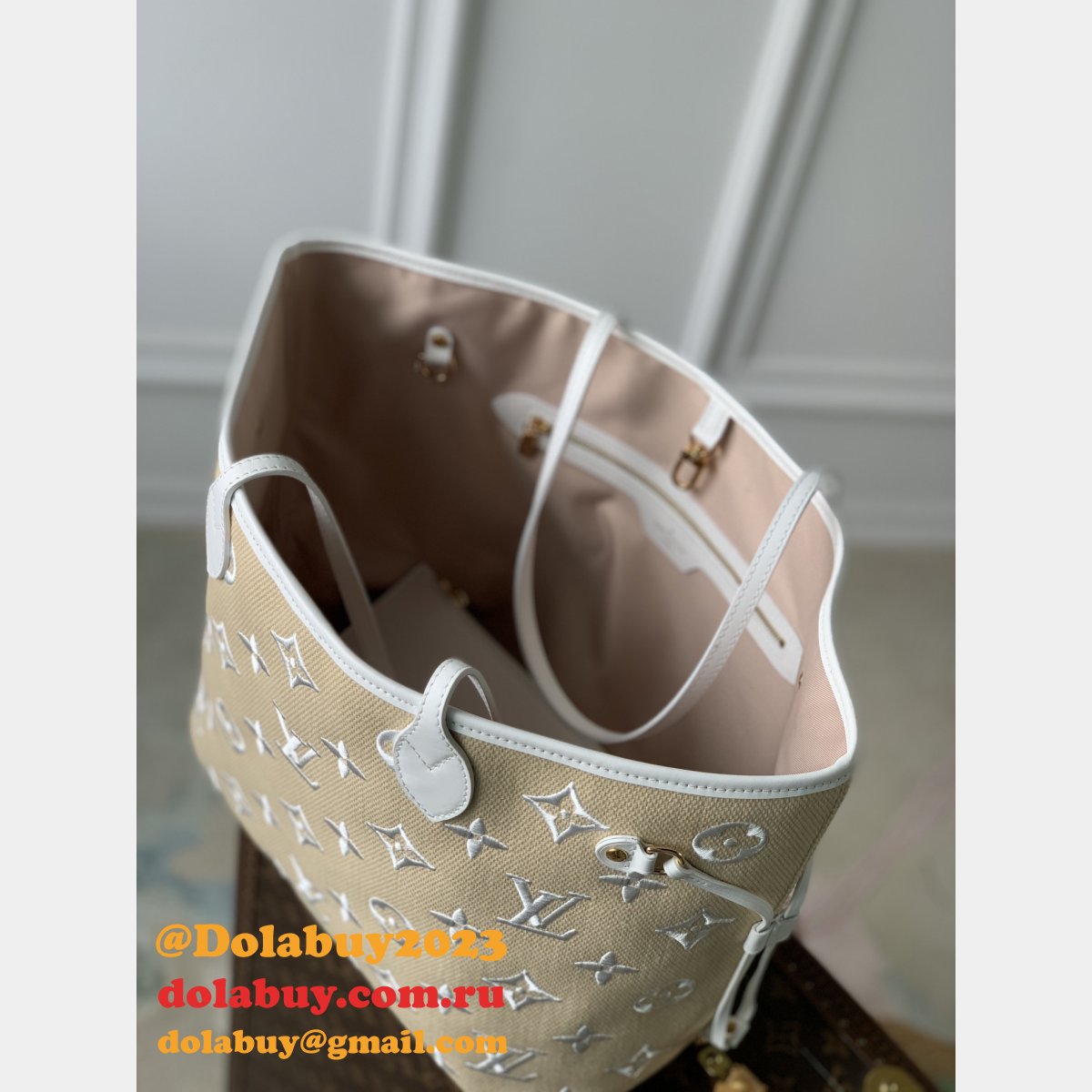 Fashion Neverfull MM Autres Toiles M22838 Louis Vuitton Best Fake Bag