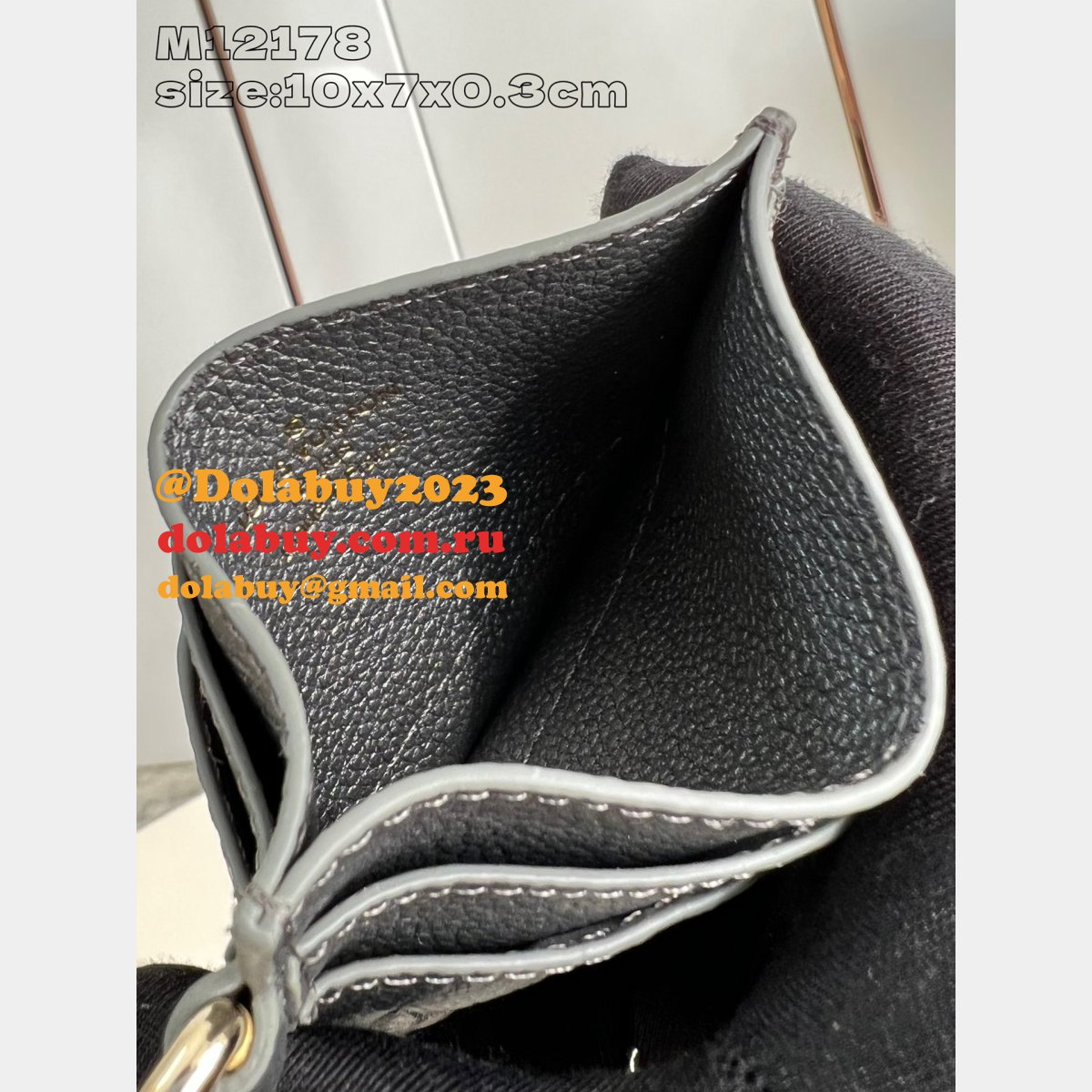 Louis Vuitton Replica LV Charms Card Holder M12178 Bag
