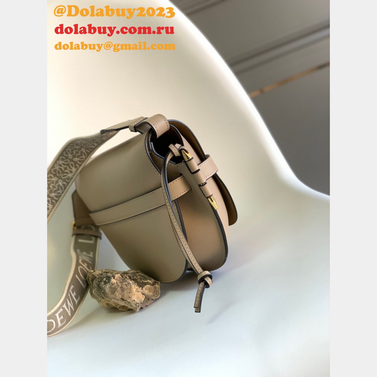 UK 7 Star LOEWE GATE Top Quality AAA+ HADNBAG 25MM