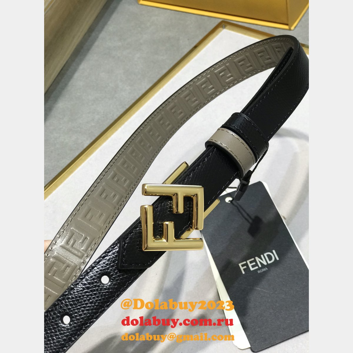 luxury F**di belt 20mm fashion wholesale