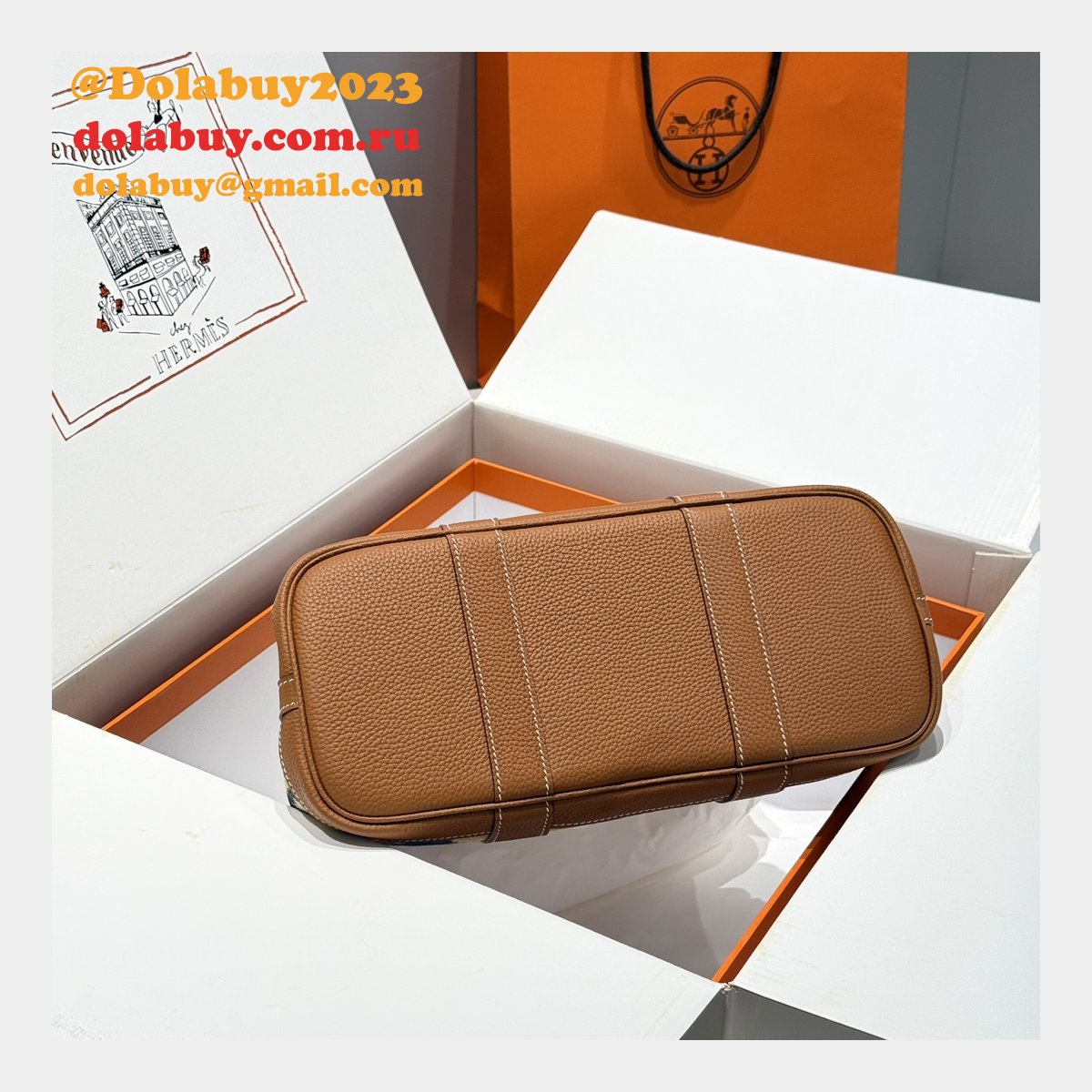 AAA+ Hermes Garden Party Fjord 30/36CM Luxury Bag
