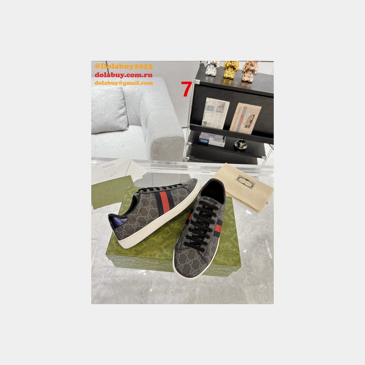 Top Quality ACE EMBROIDERED SNEAKER