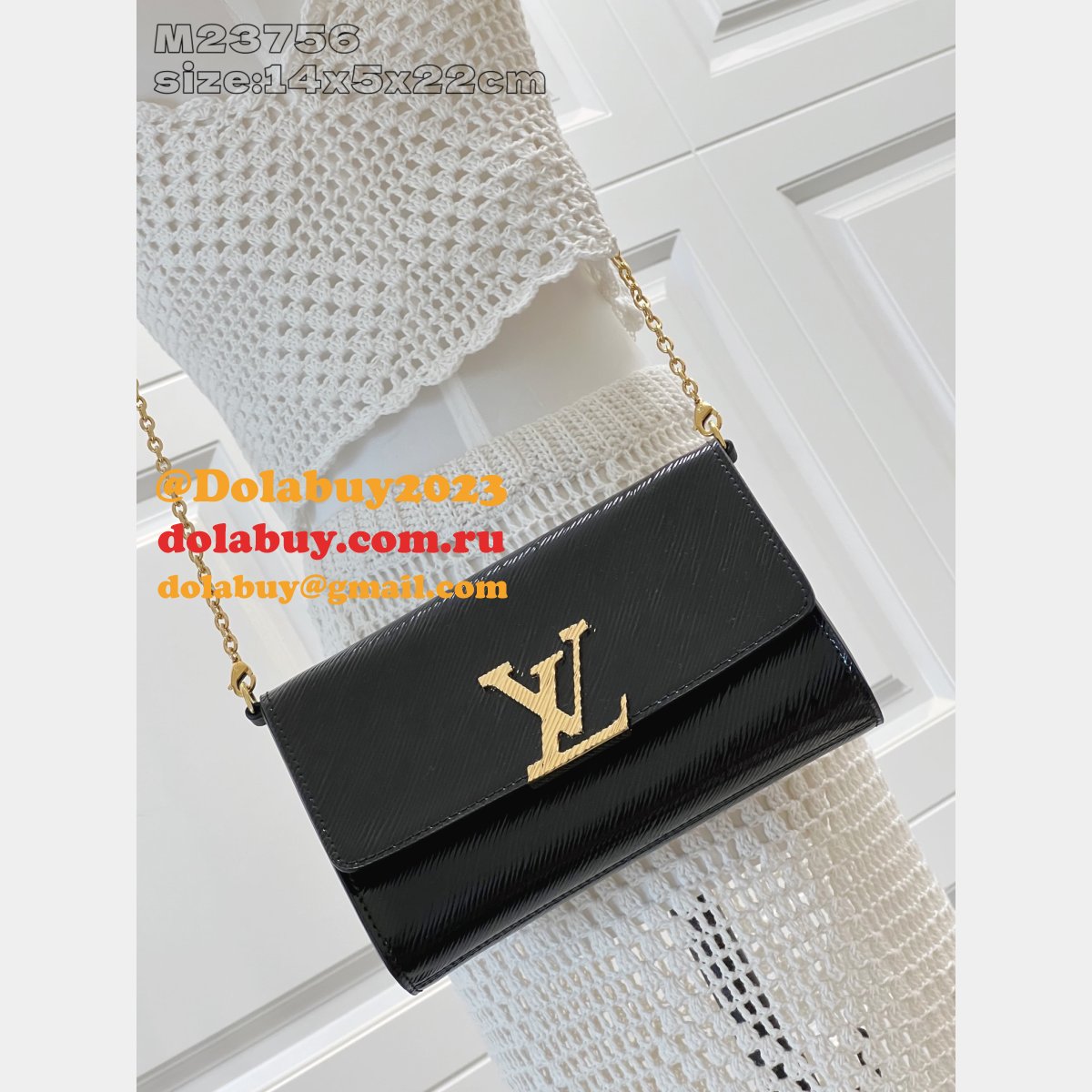 Louis Vuitton Pochette Louise Epi Top Quality M23756 Bag