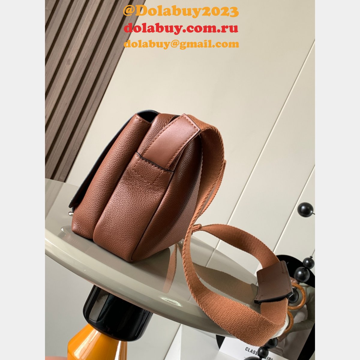 Top Quality Designer loewe military messenger 9012