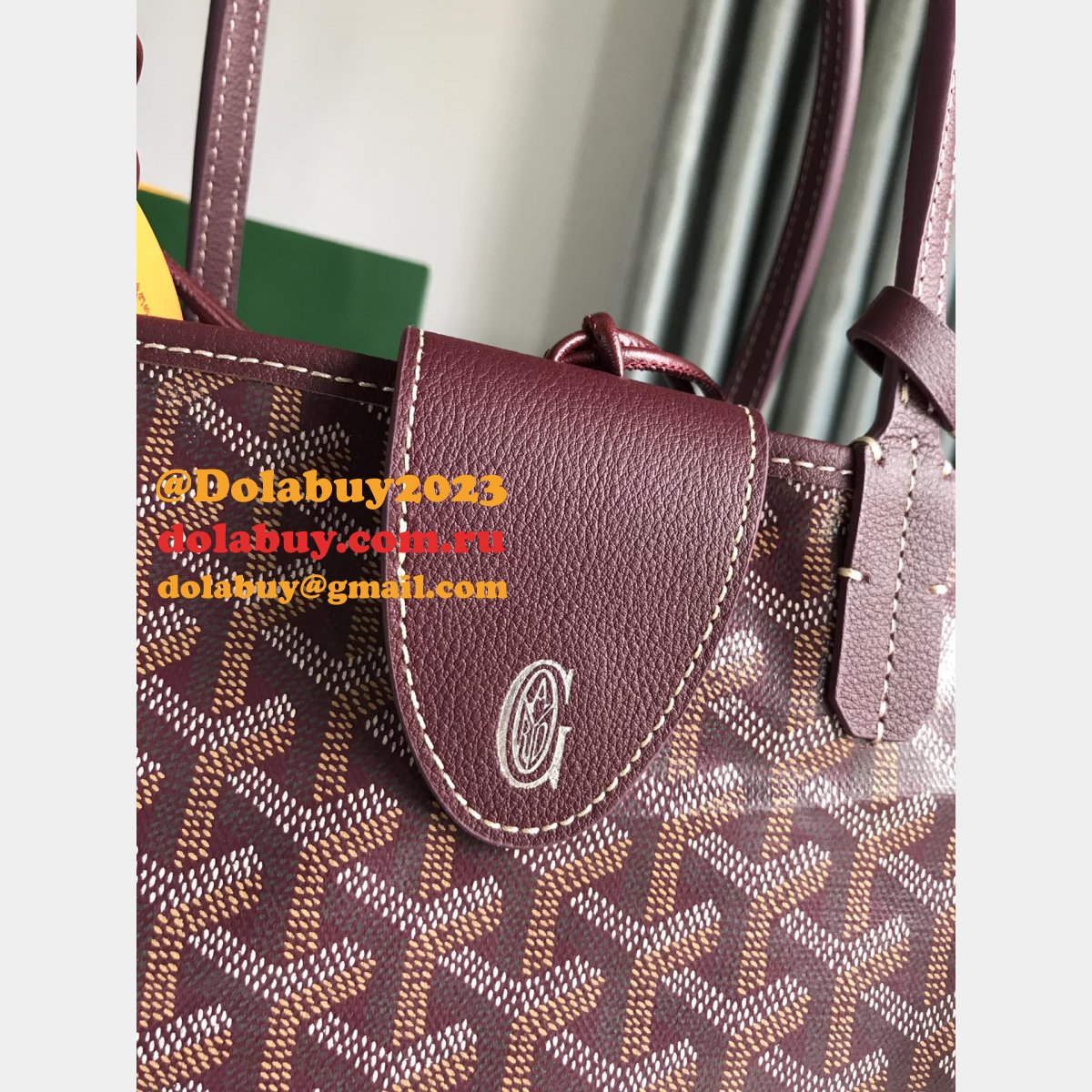 Saint Louis Goyard 020184 020144 Tote Buy Goyardine Fake Bags