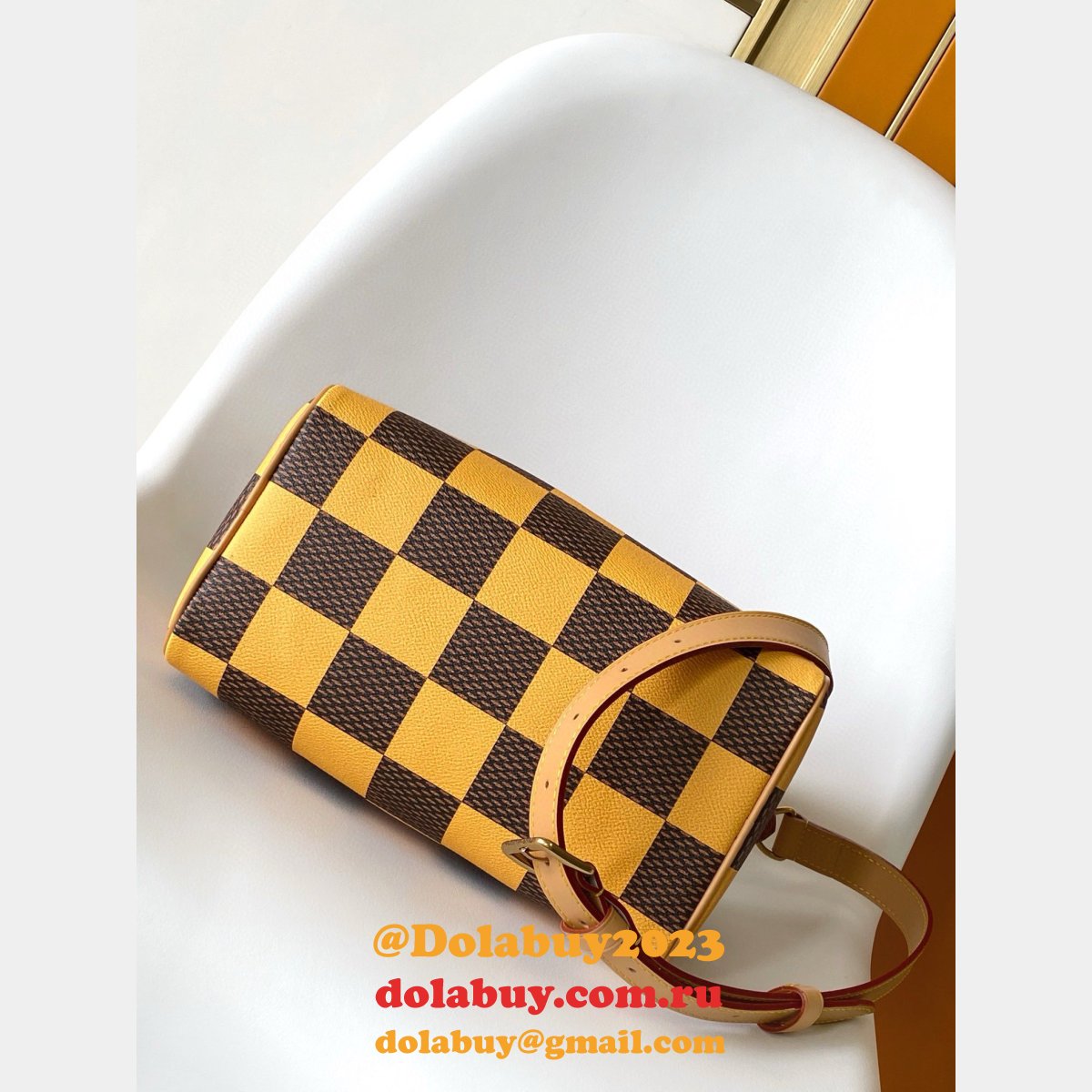 Louis Vuitton Speedy Bandouliere Damier Pop 25CM