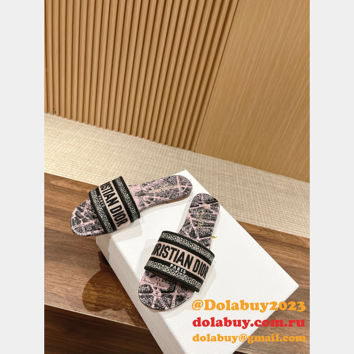7 Star Top Quality Wholesale DIOR DWAY SLIDE