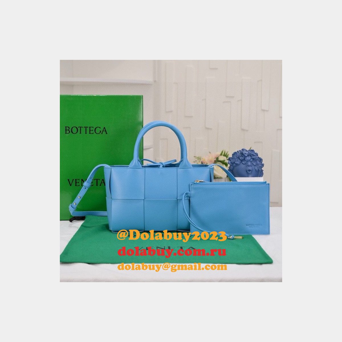 best b0tte*a Ven*ta mini arco tote bag 25cm
