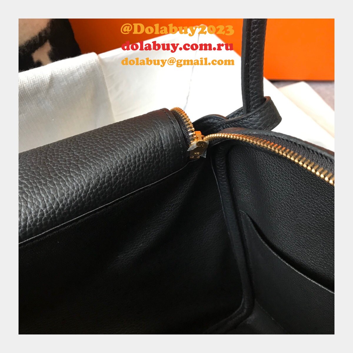 Replica Hermes Lindy 26cm Black Bags Sale Outlet Online