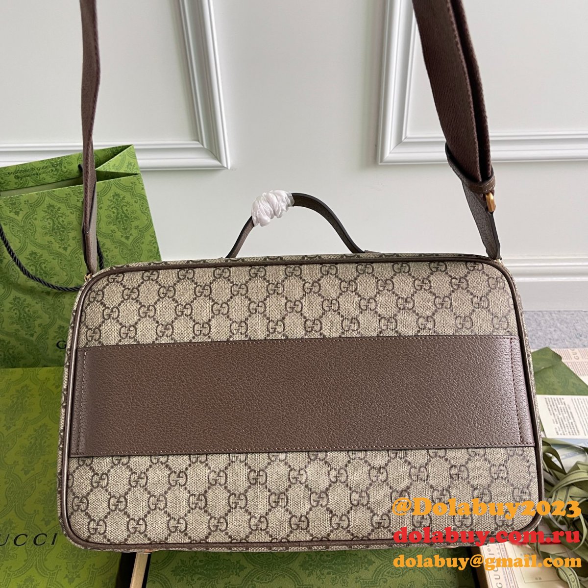 top quality G*u*i savoy shoe case supreme 752587